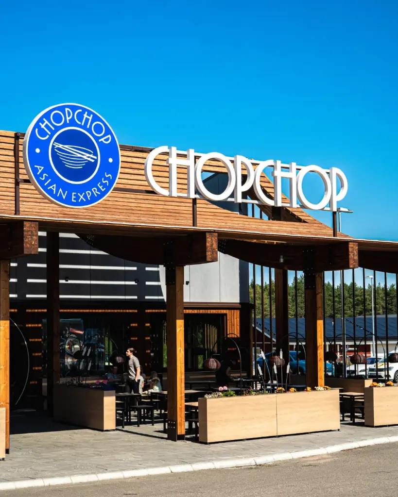 Kolonnvägen 13 Falun, chopchop falun, chopchop, chopchop asian express, orange chicken, sushi, asiatisk mat, drivethru, takeaway, order online