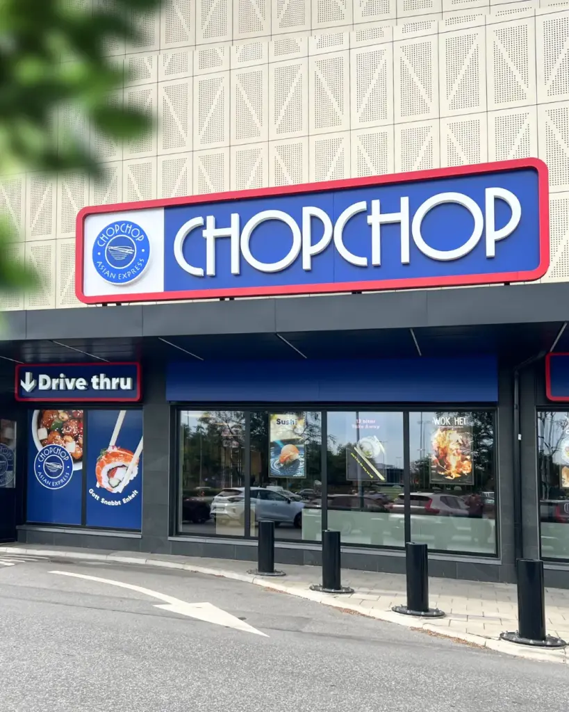 Bagarbyvägen 61 Sollentuna, häggvik, chopchop, chopchop asian express, chopchop häggvik, chopchop i sollentuna, asiatisk mat, sushi, order online, drive thru, takeaway