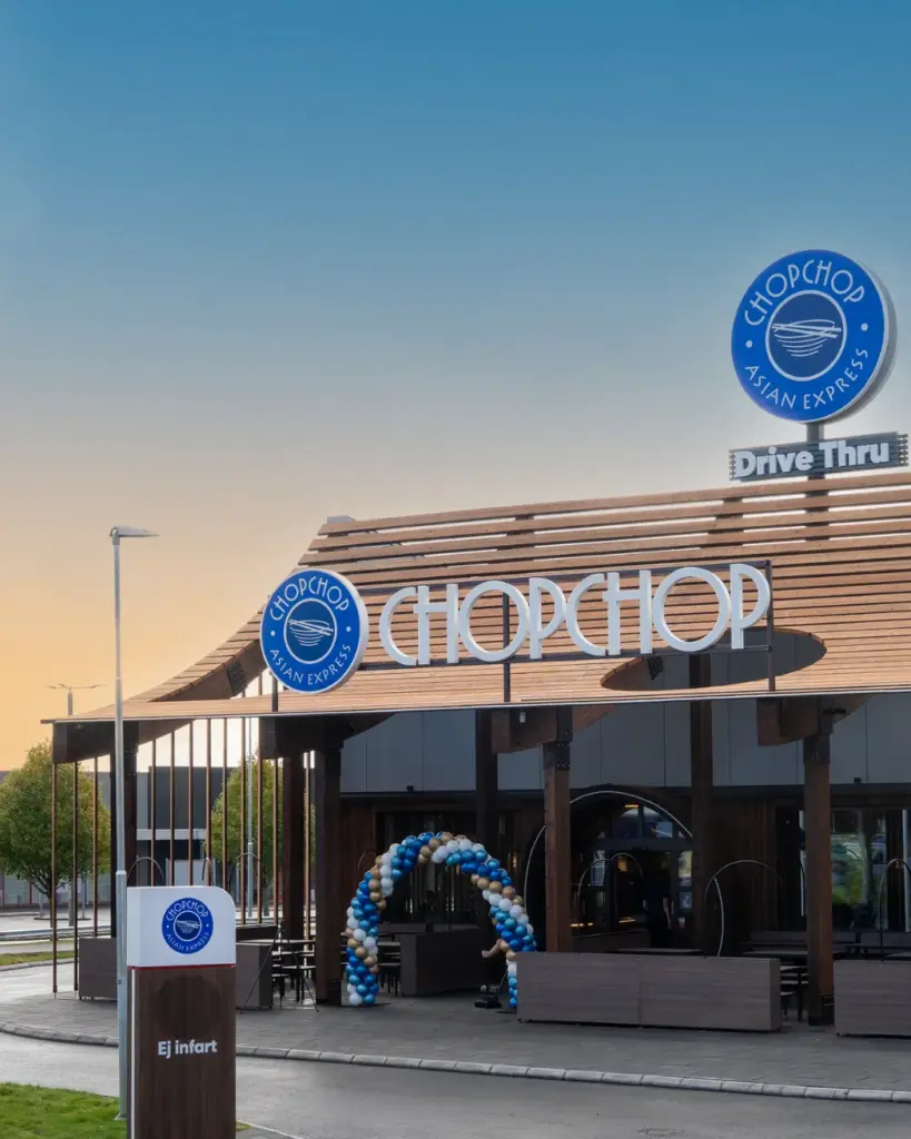 chopchop, chopchop asian express, chopchop skövde, asiatisk mat, chopchop meny, chopchop sushi, drivethru, takeaway