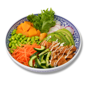 chopchop poke, poke, vegan, chopchop meny, vegetarisk, asiatisk mat, drivethru, dagens combo, takeaway, order online