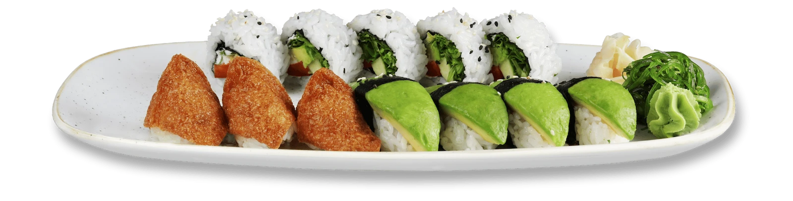 vegetarisk sushi, chopchop sushi, dagens combo, sushi restaurant, chopchop asian express, chopchop meny, chopchop takeaway, tofu