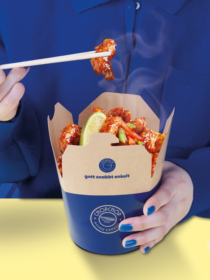 om oss, chopchop, chopchop asian express, asiatisk restaurangkedja, drive thru, takeaway, wok, sushi och poké, Gott, snabbt och enkelt, vår vision