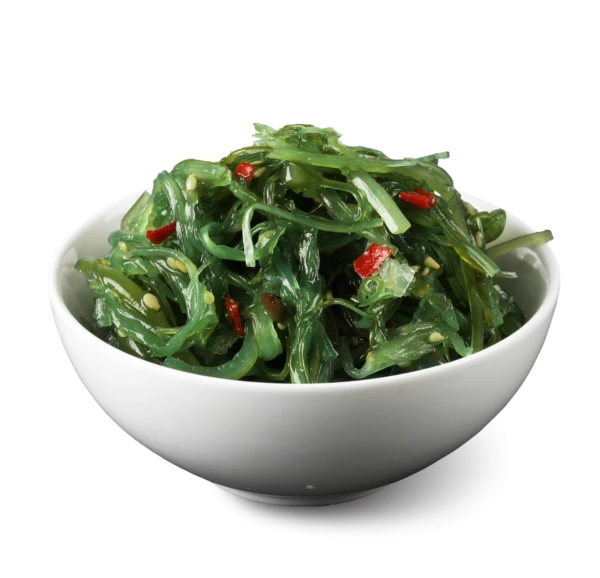 Sushi tillbehör, Sushi tillbehor, sjögrässallad, sjögräss