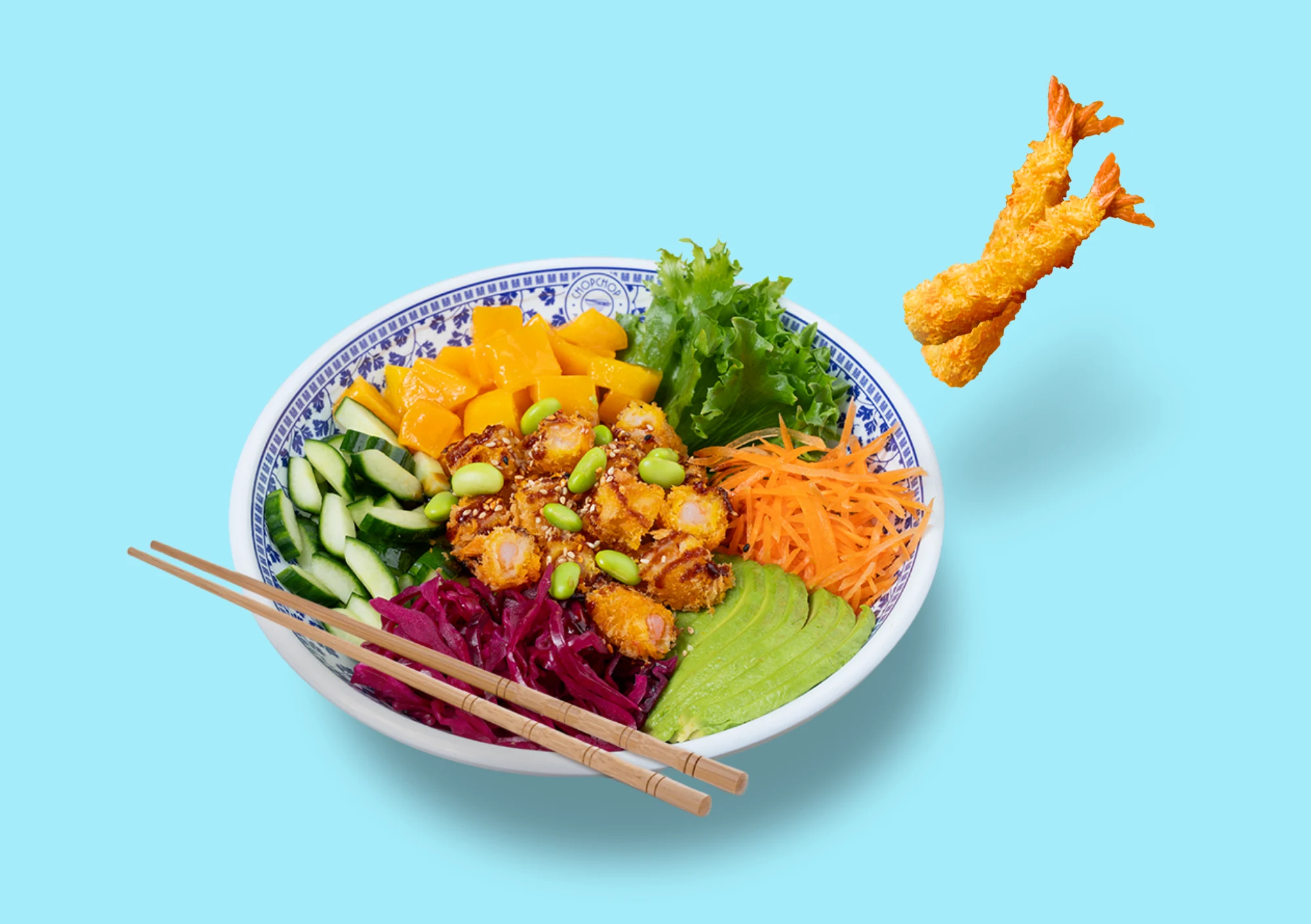 Crispy Shrimp Poké