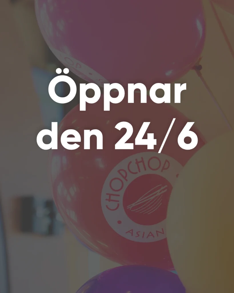 Stockholm-Barkarby, Barkarby, ChopChop, Asiatisk mat, ChopChop Barkaby